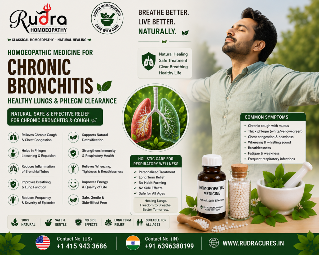 Homeopathic remedies for COPD chronic bronchitis, smoking cough, rattling chest phlegm, and airway care