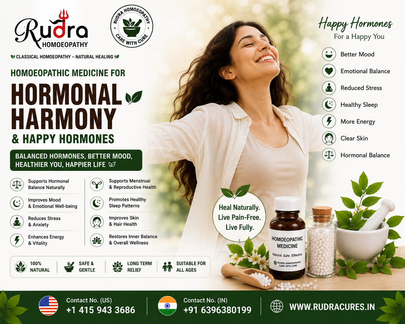 Homeopathic remedies for dopamine, serotonin, oxytocin, endorphins, and endocrine balance