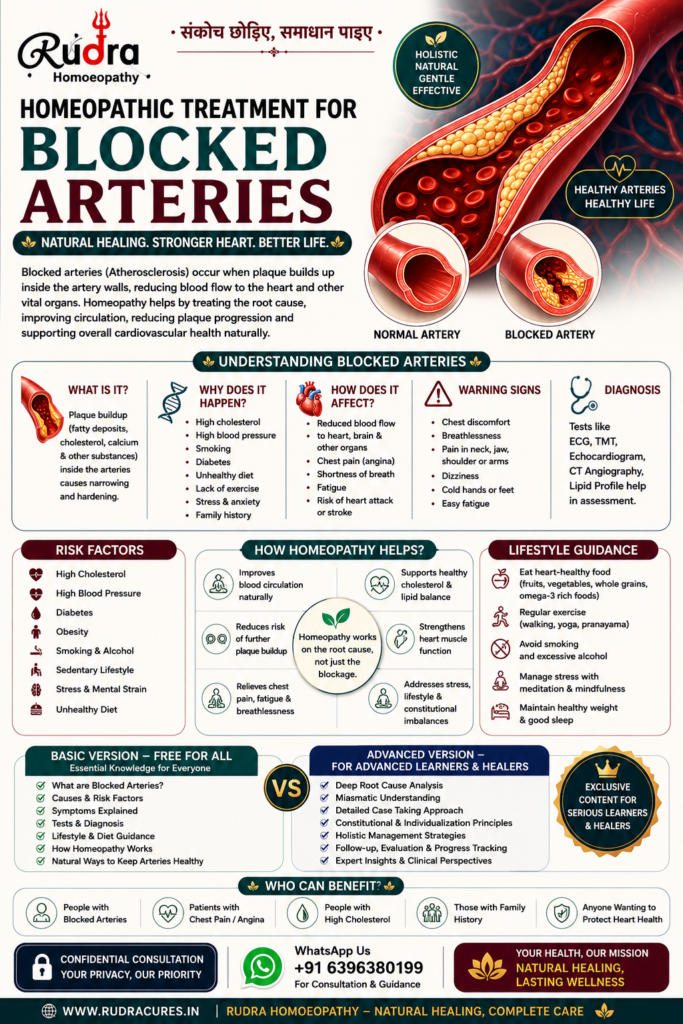 Blocked Arteries Homeopathic Treatment
