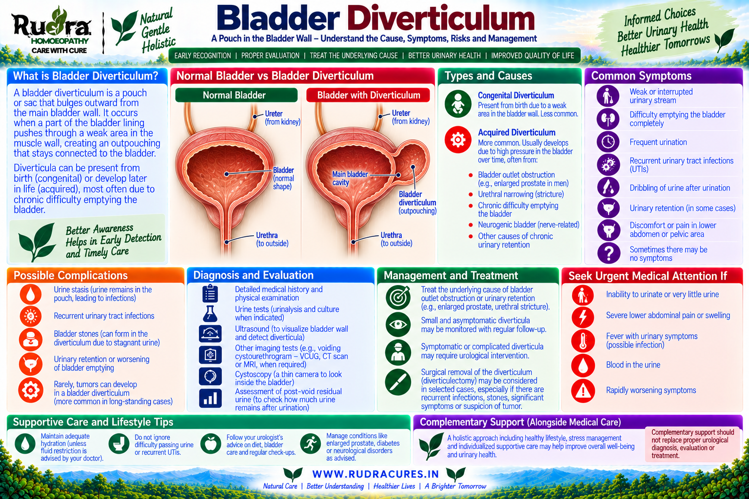 Homeopathic Medicine for Bladder Diverticulum