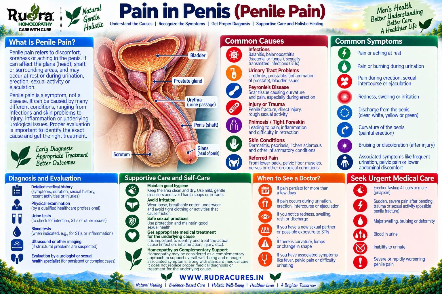 for Pain in Penis (Penile Pain)