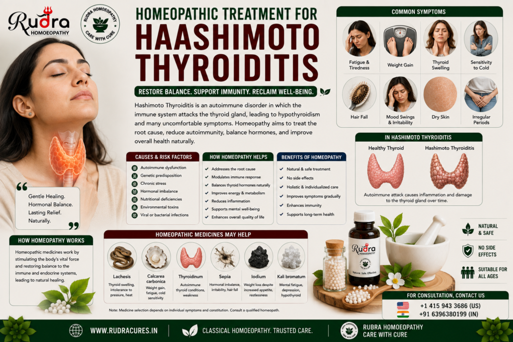 Homeopathic remedies for autoimmune thyroiditis, hashitoxicosis, goiter, anti TPO antibody reduction, and TSH balance