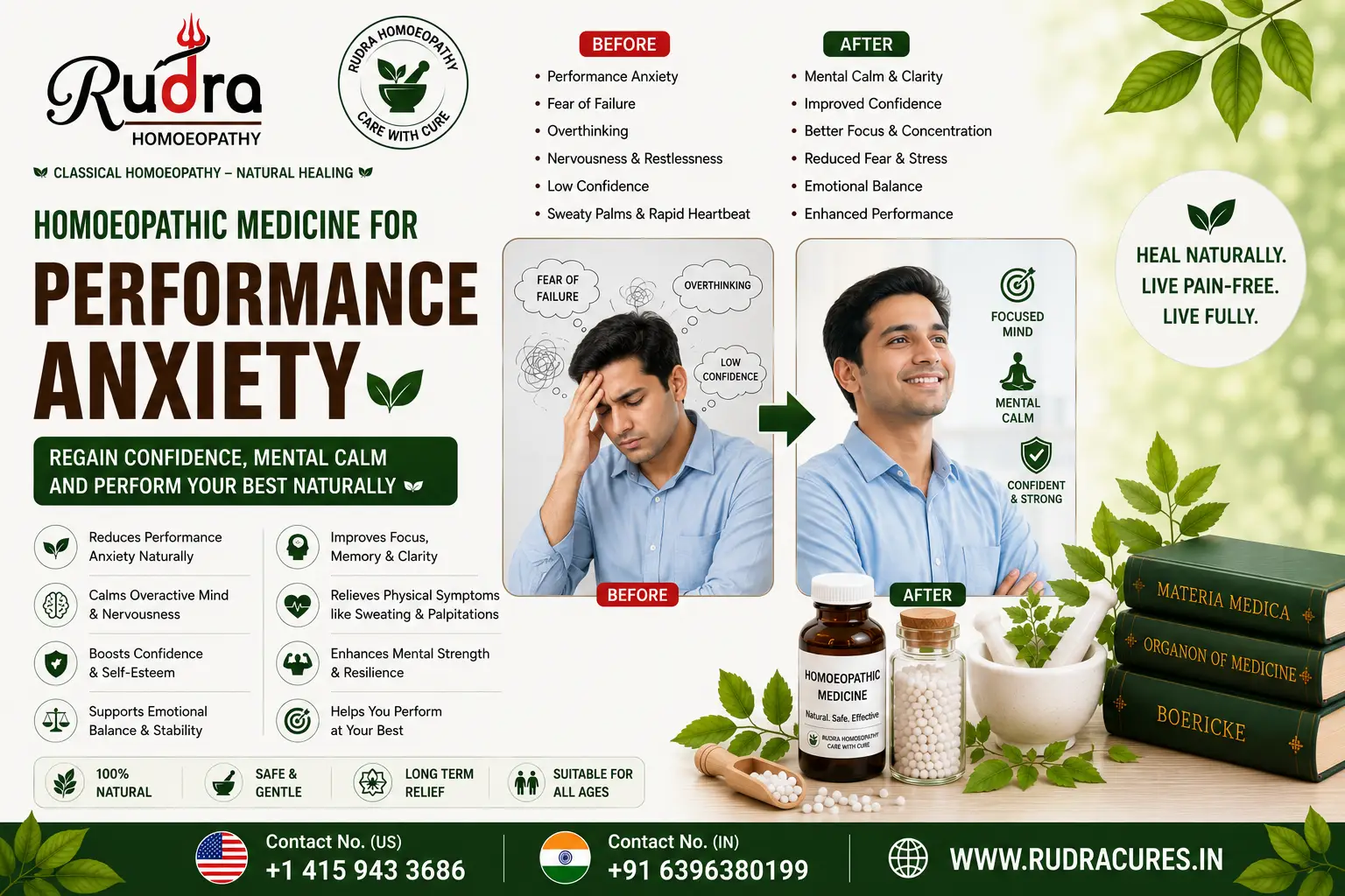 Homeopathic remedies for stage fright, intimate performance anxiety, public speaking fear, and nervous trembling